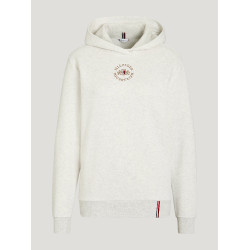 Unisex Hoodie Tommy Hilfiger Equestrian Grove Ecru Beige