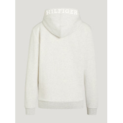 Unisex Hoodie Tommy Hilfiger Equestrian Grove Ecru Beige