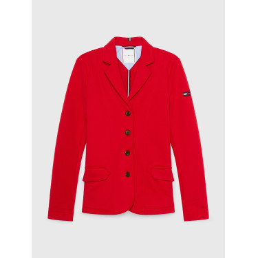 Turnierjacke Tommy Hilfiger Equestrian Hickstead Damen Wildes Rot Turnierjacke Tommy Hilfiger Equestrian Hickstead Damen Wildes Rot