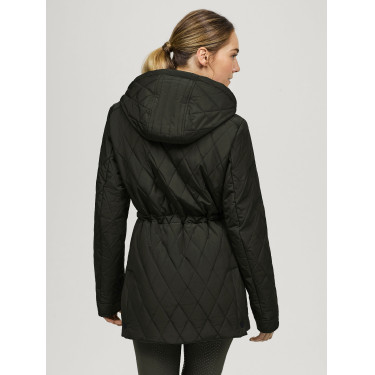 Gestepptes Tommy Hilfiger Equestrian Forest Damenjacket Schwarz Gestepptes Tommy Hilfiger Equestrian Forest Damenjacket Schwarz