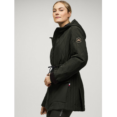 Gestepptes Tommy Hilfiger Equestrian Forest Damenjacket Schwarz Gestepptes Tommy Hilfiger Equestrian Forest Damenjacket Schwarz