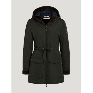 Gestepptes Tommy Hilfiger Equestrian Forest Damenjacket Schwarz Gestepptes Tommy Hilfiger Equestrian Forest Damenjacket Schwarz