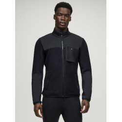 Fleecejacke Tommy Hilfiger Equestrian Woodstock Herren Wüstenhimmel Blau