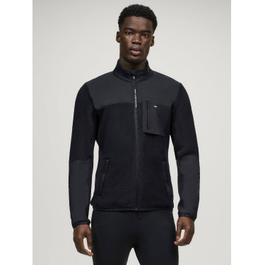 Fleecejacke Tommy Hilfiger Equestrian Woodstock Herren Wüstenhimmel Blau Fleecejacke Tommy Hilfiger Equestrian Woodstock Herren Wüstenhimmel Blau