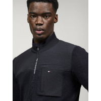 Fleecejacke Tommy Hilfiger Equestrian Woodstock Herren Wüstenhimmel Blau Fleecejacke Tommy Hilfiger Equestrian Woodstock Herren Wüstenhimmel Blau