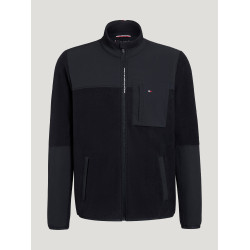 Fleecejacke Tommy Hilfiger Equestrian Woodstock Herren Wüstenhimmel Blau