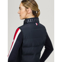Ärmellose, gesteppte Weste Tommy Hilfiger Equestrian Aurora Damen Wüstenhimmel Blau