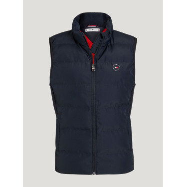 Ärmellose, gesteppte Weste Tommy Hilfiger Equestrian Aurora Damen Wüstenhimmel Blau Ärmellose, gesteppte Weste Tommy Hilfiger Equestrian Aurora Damen Wüstenhimmel Blau