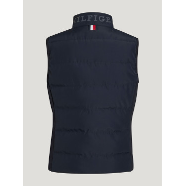 Ärmellose, gesteppte Weste Tommy Hilfiger Equestrian Aurora Damen Wüstenhimmel Blau Ärmellose, gesteppte Weste Tommy Hilfiger Equestrian Aurora Damen Wüstenhimmel Blau