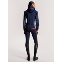 Damen-Softshelljacke Tommy Hilfiger Equestrian London Wüstenhimmel Blau