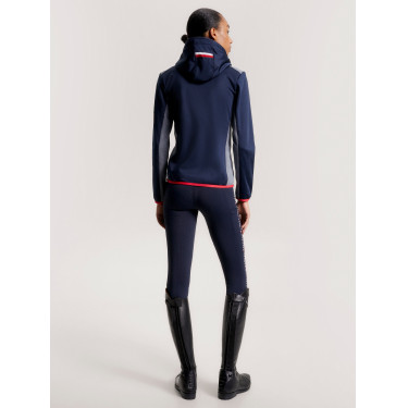 Damen-Softshelljacke Tommy Hilfiger Equestrian London Wüstenhimmel Blau Damen-Softshelljacke Tommy Hilfiger Equestrian London Wüstenhimmel Blau