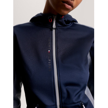Damen-Softshelljacke Tommy Hilfiger Equestrian London Wüstenhimmel Blau Damen-Softshelljacke Tommy Hilfiger Equestrian London Wüstenhimmel Blau