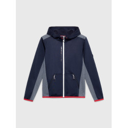Damen-Softshelljacke Tommy Hilfiger Equestrian London Wüstenhimmel Blau Damen-Softshelljacke Tommy Hilfiger Equestrian London Wüstenhimmel Blau