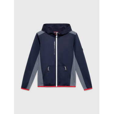 Damen-Softshelljacke Tommy Hilfiger Equestrian London Wüstenhimmel Blau Damen-Softshelljacke Tommy Hilfiger Equestrian London Wüstenhimmel Blau