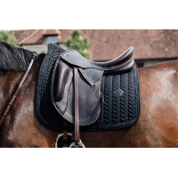 Satteldecke Kentucky Glitter Stone Dressur Marine Marineblau