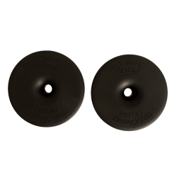 Grooming Deluxe Silikon-Gebissringe von Kentucky Schwarz