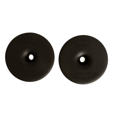 Grooming Deluxe Silikon-Gebissringe von Kentucky Schwarz