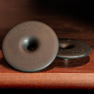 Grooming Deluxe Silikon-Gebissringe von Kentucky Schwarz