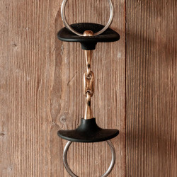 Grooming Deluxe Silikon-Gebissringe von Kentucky Schwarz