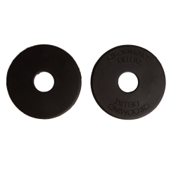 Silikon-Gebissringe Grooming Deluxe von Kentucky Schwarz