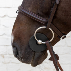 Silikon-Gebissringe Grooming Deluxe von Kentucky Schwarz