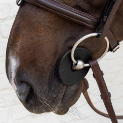 Silikon-Gebissringe Grooming Deluxe von Kentucky Schwarz