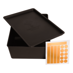 Futterbox mit Deckel Grooming Deluxe von Kentucky Schwarz Futterbox mit Deckel Grooming Deluxe von Kentucky Schwarz