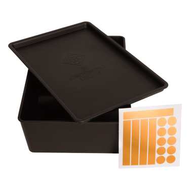 Futterbox mit Deckel Grooming Deluxe von Kentucky Schwarz Futterbox mit Deckel Grooming Deluxe von Kentucky Schwarz