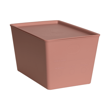 Futterbox mit Deckel Grooming Deluxe von Kentucky Altrosa