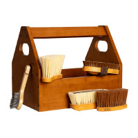 Kentucky Deluxe Putzkasten & Sattel Grooming Box Holz Beige Kentucky Deluxe Putzkasten & Sattel Grooming Box Holz Beige