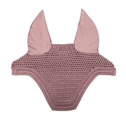 Fliegenhaube Kentucky Wellington Velvet Mini Perlen Altrosa