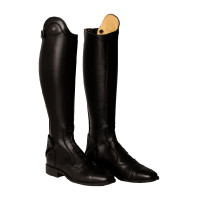 Schnür-Reitstiefel Dy'on in Schwarz in den Größen 41/45 Schwarz