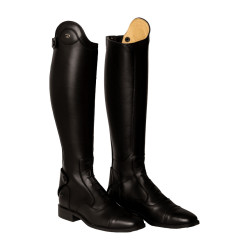 Schnür-Reitstiefel Dy'on in Schwarz in den Größen 41/45 Schwarz