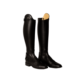 Schnür-Reitstiefel Dy'on in Schwarz in den Größen 41/45 Schwarz Schnür-Reitstiefel Dy'on in Schwarz in den Größen 41/45 Schwarz