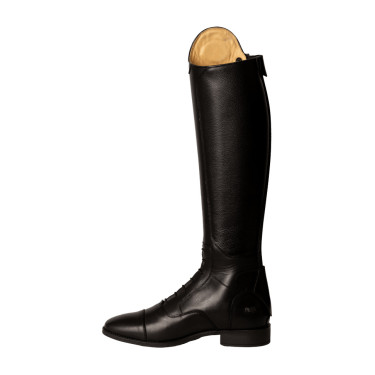 Schnür-Reitstiefel Dy'on in Schwarz in den Größen 41/45 Schwarz