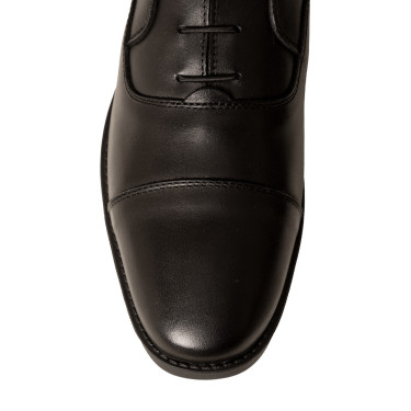Schnür-Reitstiefel Dy'on in Schwarz in den Größen 41/45 Schwarz