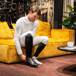 Dy’on Slim-Schnürstiefel in Größe 36/40 Schwarz