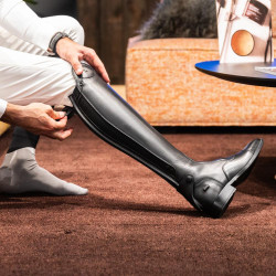 Dy’on Slim-Schnürstiefel in Größe 36/40 Schwarz