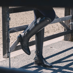 Dy’on Slim-Schnürstiefel in Größe 36/40 Schwarz