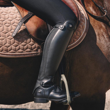 Dy’on Slim-Schnürstiefel in Größe 36/40 Schwarz