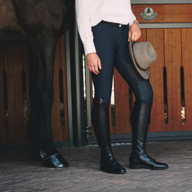 Dy’on Slim-Schnürstiefel in Größe 36/40 Schwarz