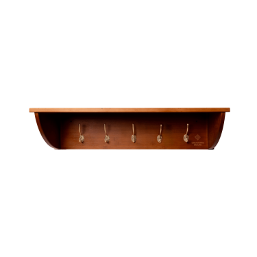 Helmablage mit 5 Haken Grooming Deluxe by Kentucky Holz Beige Helmablage mit 5 Haken Grooming Deluxe by Kentucky Holz Beige