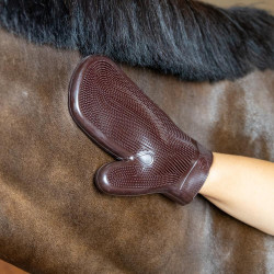 Gummi-Grooming-Handschuh Grooming Deluxe von Kentucky Braun Gummi-Grooming-Handschuh Grooming Deluxe von Kentucky Braun