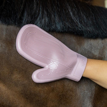 Gummi-Grooming-Handschuh Grooming Deluxe von Kentucky Altrosa Gummi-Grooming-Handschuh Grooming Deluxe von Kentucky Altrosa