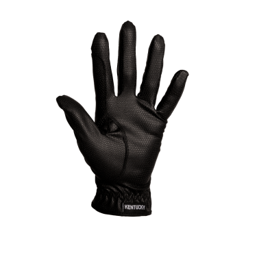 Kentucky Reithandschuhe mit Grip Schwarz Kentucky Reithandschuhe mit Grip Schwarz