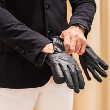 Kentucky Reithandschuhe mit Grip Schwarz Kentucky Reithandschuhe mit Grip Schwarz