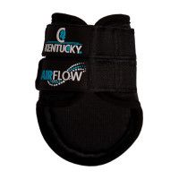 Kurze Cross-Gamaschen Kentucky 3D Air Flow hinten Schwarz