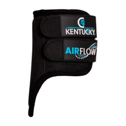 Kurze Cross-Gamaschen Kentucky 3D Air Flow hinten Schwarz