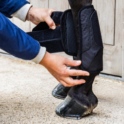 Vordere Kentucky 3D Air Flow Cross-Gamaschen Schwarz Vordere Kentucky 3D Air Flow Cross-Gamaschen Schwarz