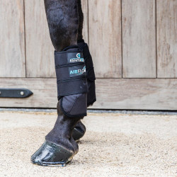 Vordergamaschen Kentucky 3D Air Flow Skin-Friendly für Vielseitigkeit/Cross Schwarz Vordergamaschen Kentucky 3D Air Flow Skin-Friendly für Vielseitigkeit/Cross Schwarz